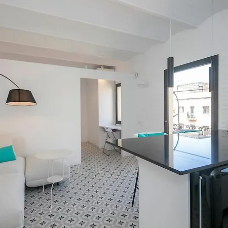 Awesome Stylish Flat Barceloneta Апартаменты