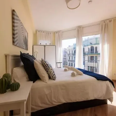 Apartment Ramblas Unique & Spacious Flat 4br Terrace 20m Ramblas Barcelona