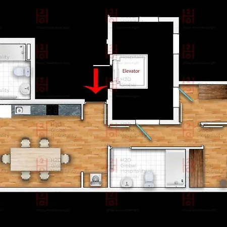 דירה Canela Homes Macba ברצלונה