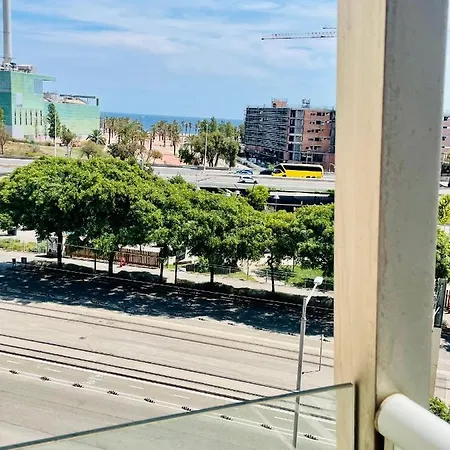 Apartamento Forum De Barcelona Sea View With Garage Parking