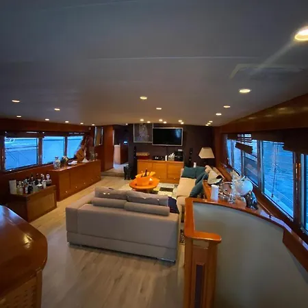 Amazing Boat To Sleep In Barcelona Botel