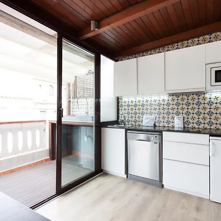 1314 -ab Passeig De Gracia Penthouse Lägenhet