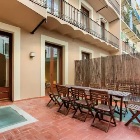 Bright And Modern 4bedroom With Terrace In Ramblas P1 Appartamento Barcellona