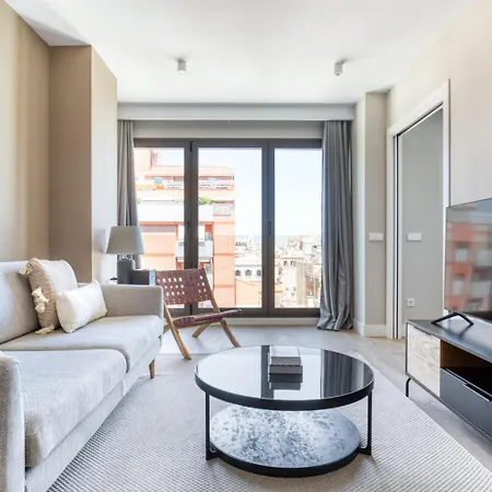 شقة Blueground El Camp Den Grassot I Gracia Nova Bcn-16 برشلونة