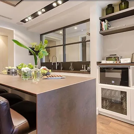 8 Guests Elegant Penthouse In Lejlighed Barcelona