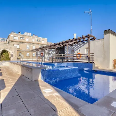 Apartamento Blueground La Bonanova Doorman Rooftop Pool Bcn-115