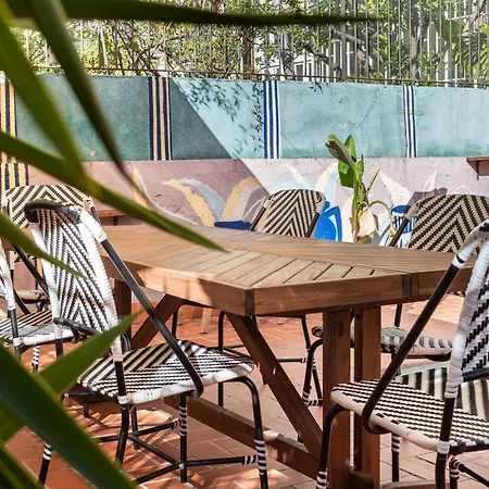 Sunny With A 100m2 Oasis Daire Barselona
