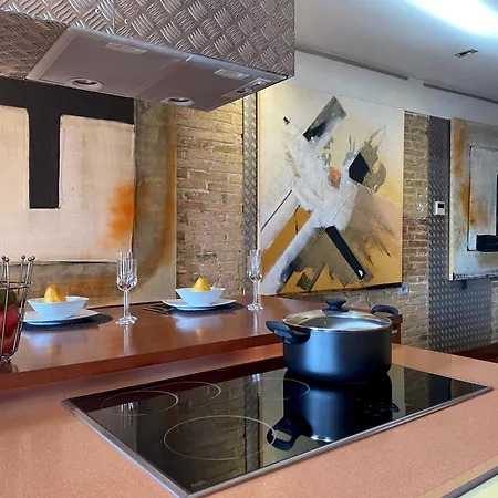 Lägenhet Luminous Designer Loft Style Eixample Views By Myrentalhost *