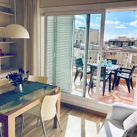 Con Terraza Privada Y Wifi En El Corazon De - Es-341-5 Barcellona