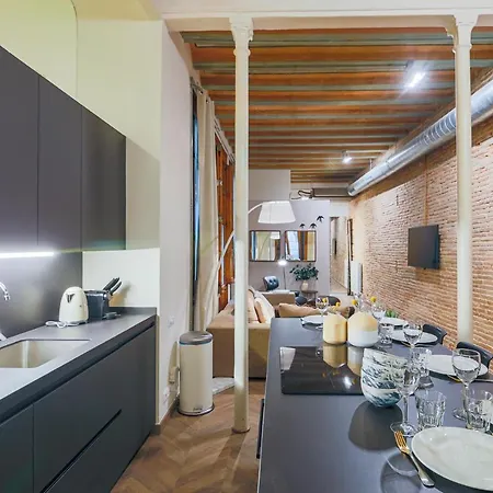 Lägenhet Avinyo 2 Gotic - Spacious Loft In Gothic Quarter!