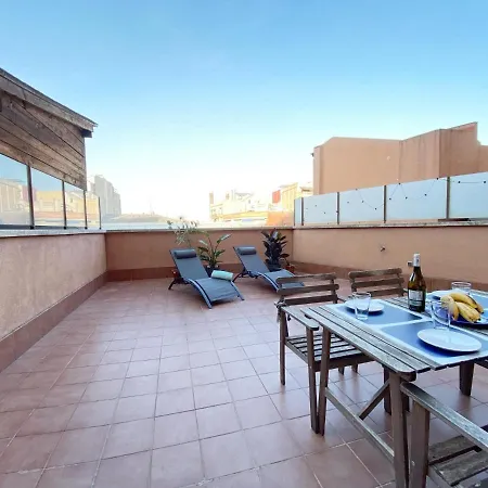 Terracotta Terrace Apartment Barcelona