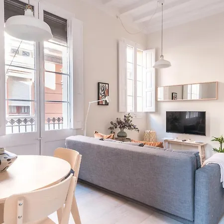 Light, Cozy Terrace And Local Life In Gracia Apartment