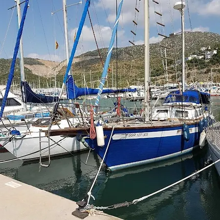 On A Beautiful Ocean Going Classic Schooner! Botel Barcelona