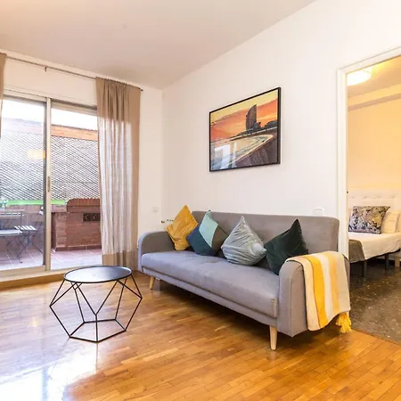 Apartamento Find Calm At Cozy Sanctuary With Terrace Barcelona