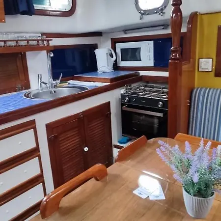Botel Spacious And Cozy Caribbean Boat In Barcelona With Tour Option Sant Adria de Besos