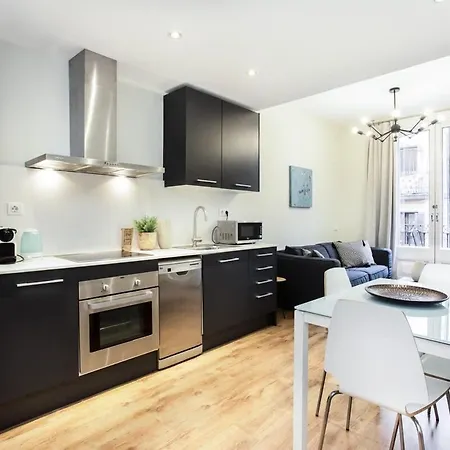 Bright And Modern 2bedroom In Ramblas 2 1a 바르셀로나