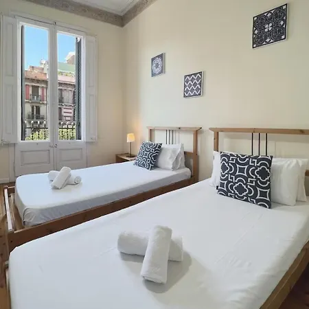 Lägenhet Paseo St Joan Classic 4bd For 10 Guests *