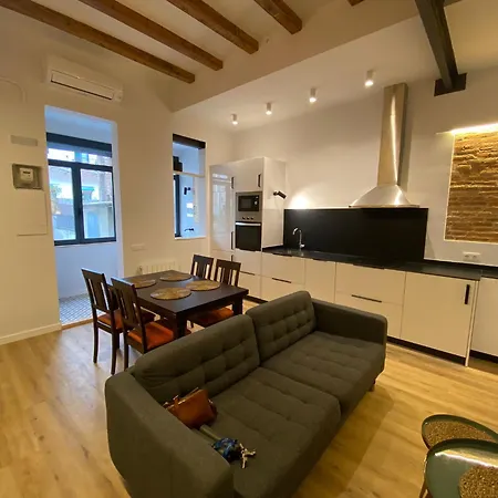 Lägenhet Poble Sec Charming Apartment