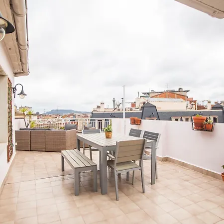 Apartamento A1mar1023 Breathtaking Rooftop In Sagrada Familia Barcelona