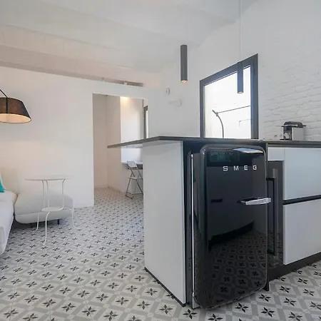 Awesome Stylish Flat Barceloneta Barcelona