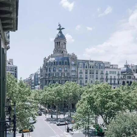 Lägenhet Kele - 1 Bedroom And Swimming Pool In Passeig De Gracia Barcelona