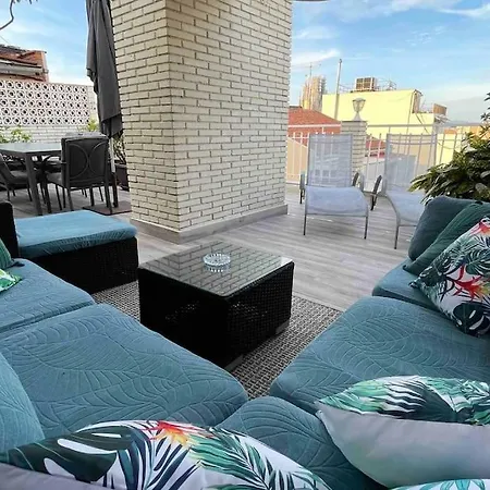 Spacious Penthouse With Big Private Terrace & View Apartment Barcelona