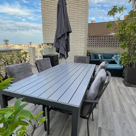 Spacious Penthouse With Big Private Terrace & View Apartment Barcelona