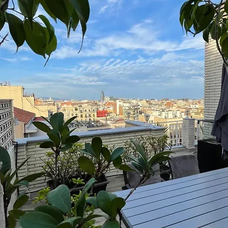 Apartment Spacious Penthouse With Big Private Terrace & View Barcelona