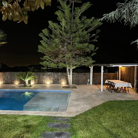 Casa A 20km De Barcelona Con Sauna Y Piscina Privada Fontpineda Tatil Evi