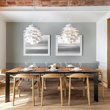 Apartamento Luxury With King Beds & Ac In Heart Of Bcn