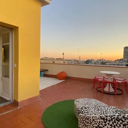 With Terrace Barcelona