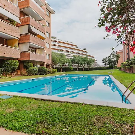 Apartment Blueground Pedralbes Pool Garden Ac Bcn-175