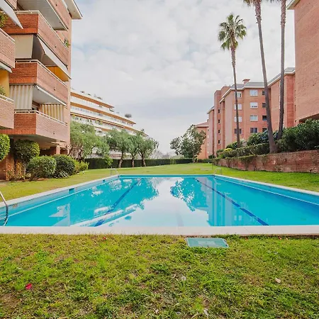 Blueground Pedralbes Pool Garden Ac Bcn-175 Apartment *