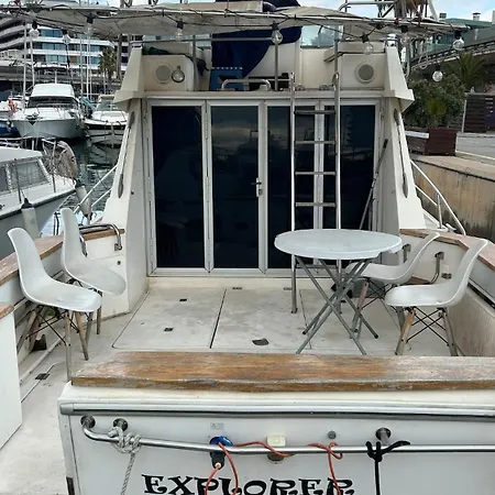 Motorboat In The Harbor Botel