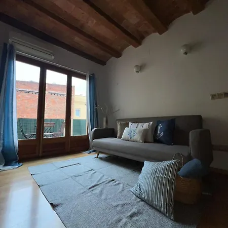 Flat With 2 And Private Terrace Min 32 Days Apartment Barcelona