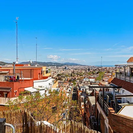 Charming 1br With Terrace Near El Carmel Appartamento Barcellona