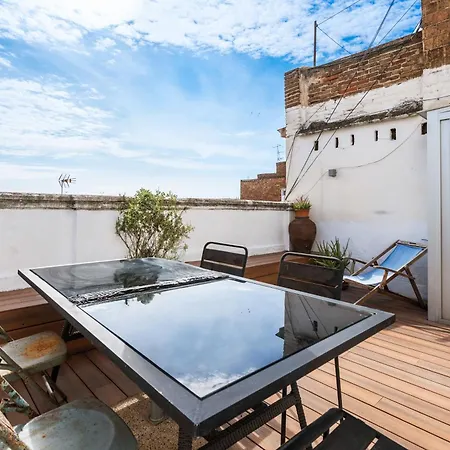Apartment Bliss 1br Haven W Terrace In Gracia