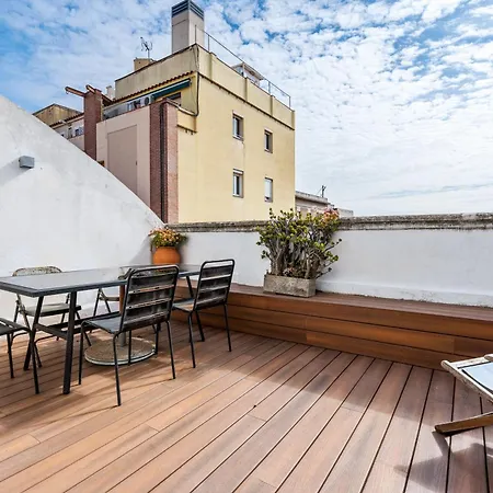 Bliss 1br Haven W Terrace In Gracia Apartment Barcelona