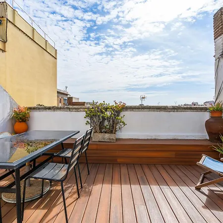 Bliss 1br Haven W Terrace In Gracia Apartamento