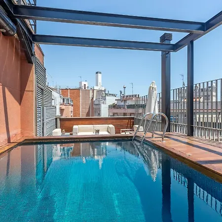 Lägenhet My Space Emirates - Fully Equipped Near The With Shared Pool Barcelona