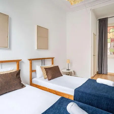 Lägenhet Paseo St Joan Classic 4bd For 10 Guests
