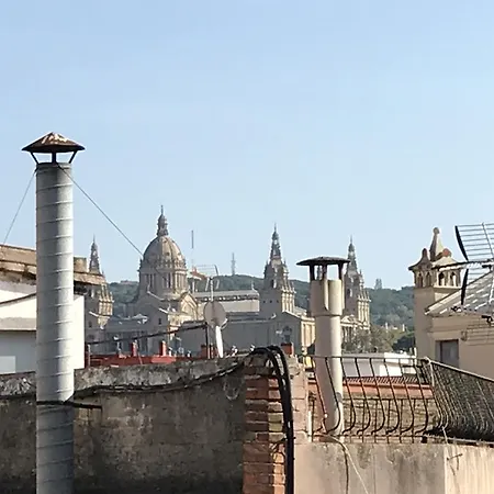 Sunny Terrace Attic In Plaza Espana - New Elevator Apartment