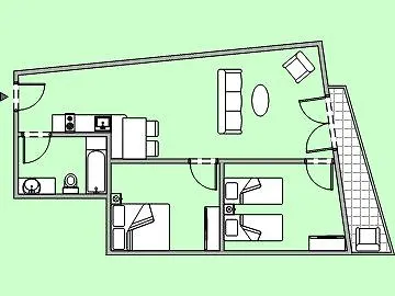 Bcn-accommodation 아파트 *