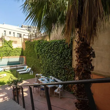 Center Private Zen House With Pool, Garden Barcelona