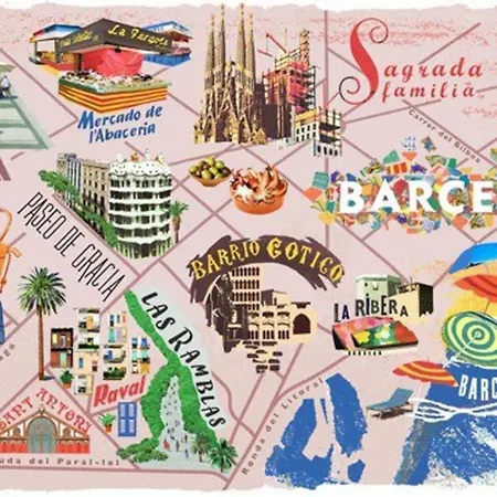 7 Pax Montserrat RAMBLAS BARCELONA *