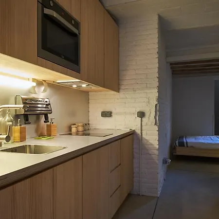 Appartement Luxury 1br With Patio Near The Barcelone
