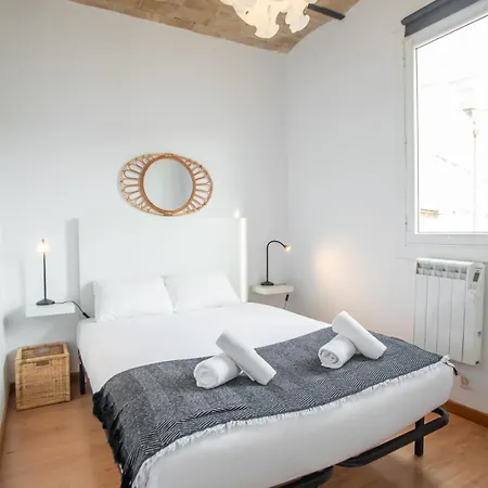 51no1058 - Bright 1bed Flat In Poble Sec