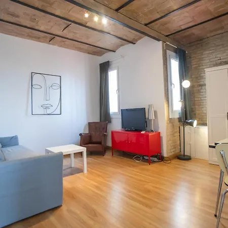 51no1058 - Bright 1bed Flat In Poble Sec Apartment