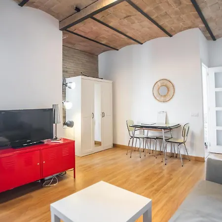 51no1058 - Bright 1bed Flat In Poble Sec Barcelona
