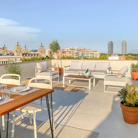 Lägenhet Lively 1 Bdr With Private Terrace Born Barcelona